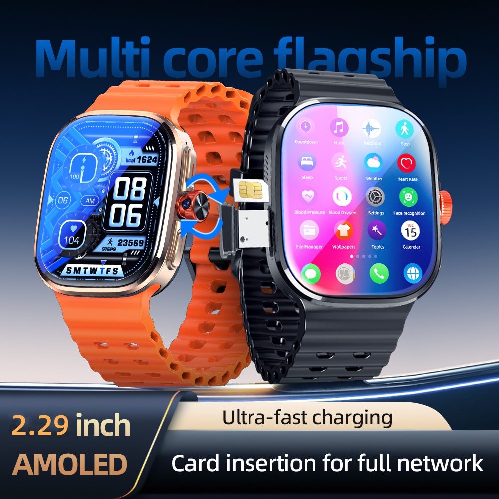 Smartwatch Face - Montre connectée P2 5G LTE Android