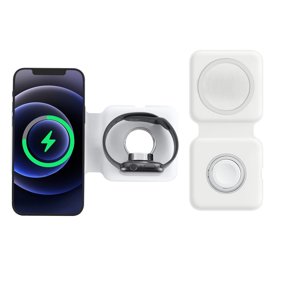 Smartwatch X - 2IN1 Magsafe duo chargeur magnétique sans