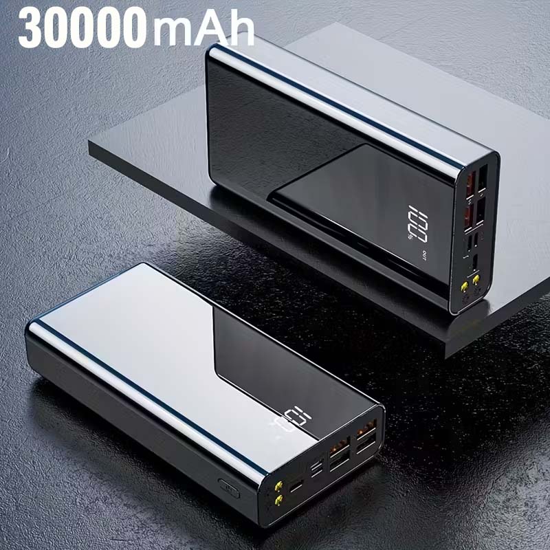 Smartwatch Ac - Chargeur portable 30000 mAh, batterie externe