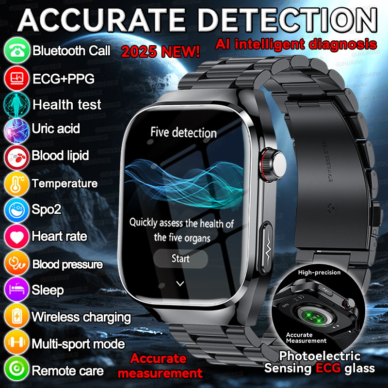 Smartwatch Touch - 2025 nouvelle qualité d'allaitement acide urique