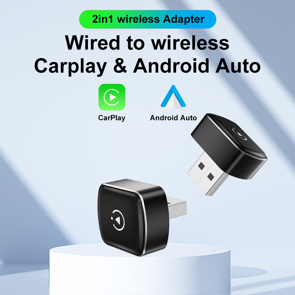Smartwatch Universal - Adaptateur sans fil CarPlay Android Auto