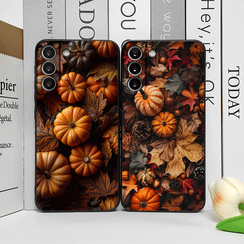 Huawei Nova 12 - Coque de téléphone tendance automne feuille