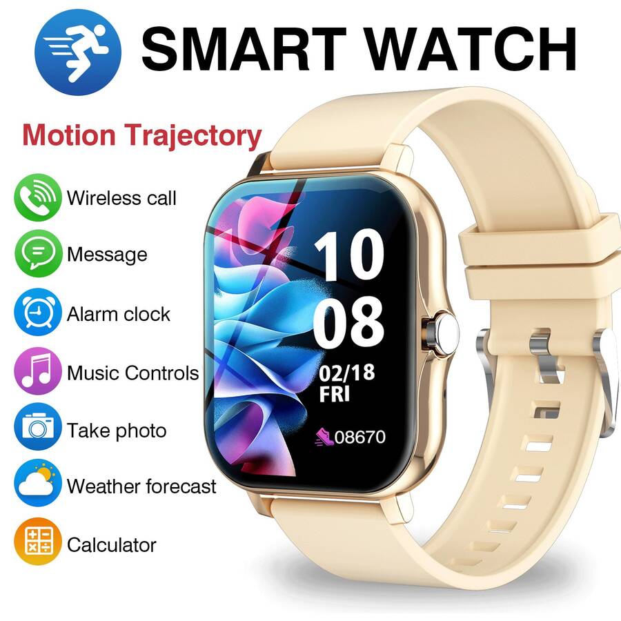 Smartwatch Touch - Montre connectée avec appels sans fil