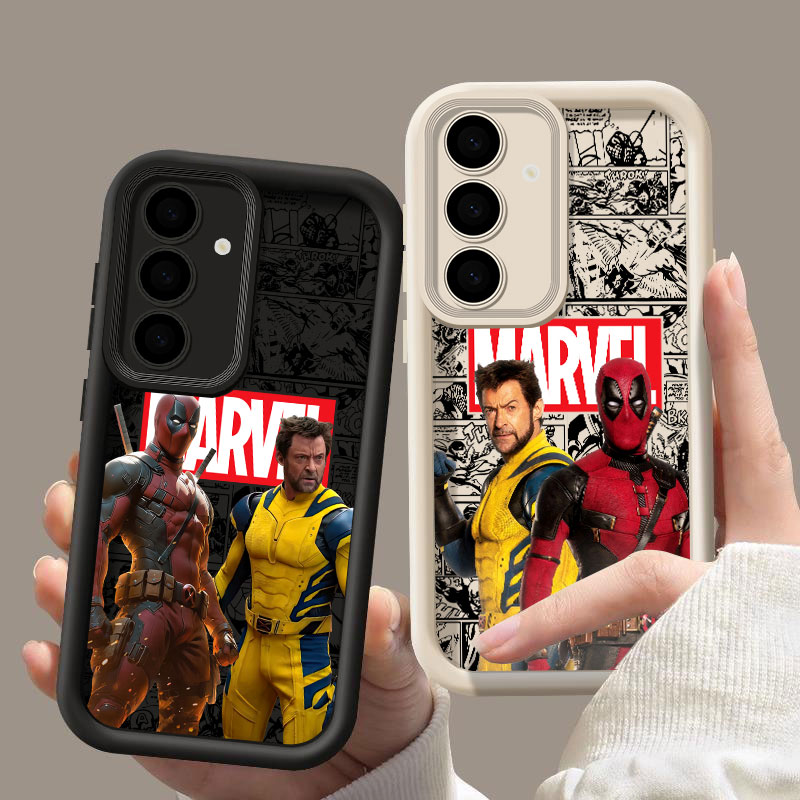 Samsung Galaxy S25 - Marvel Deadpool et Wolverine Fundas pour