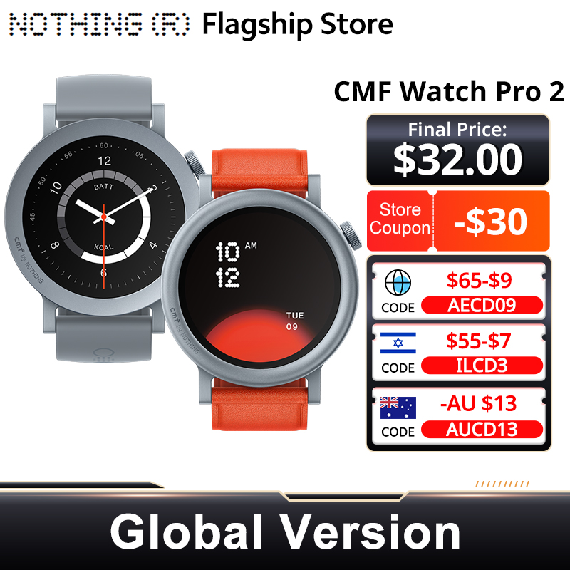 Smartwatch X - Montre CMF by Nothing Global Version