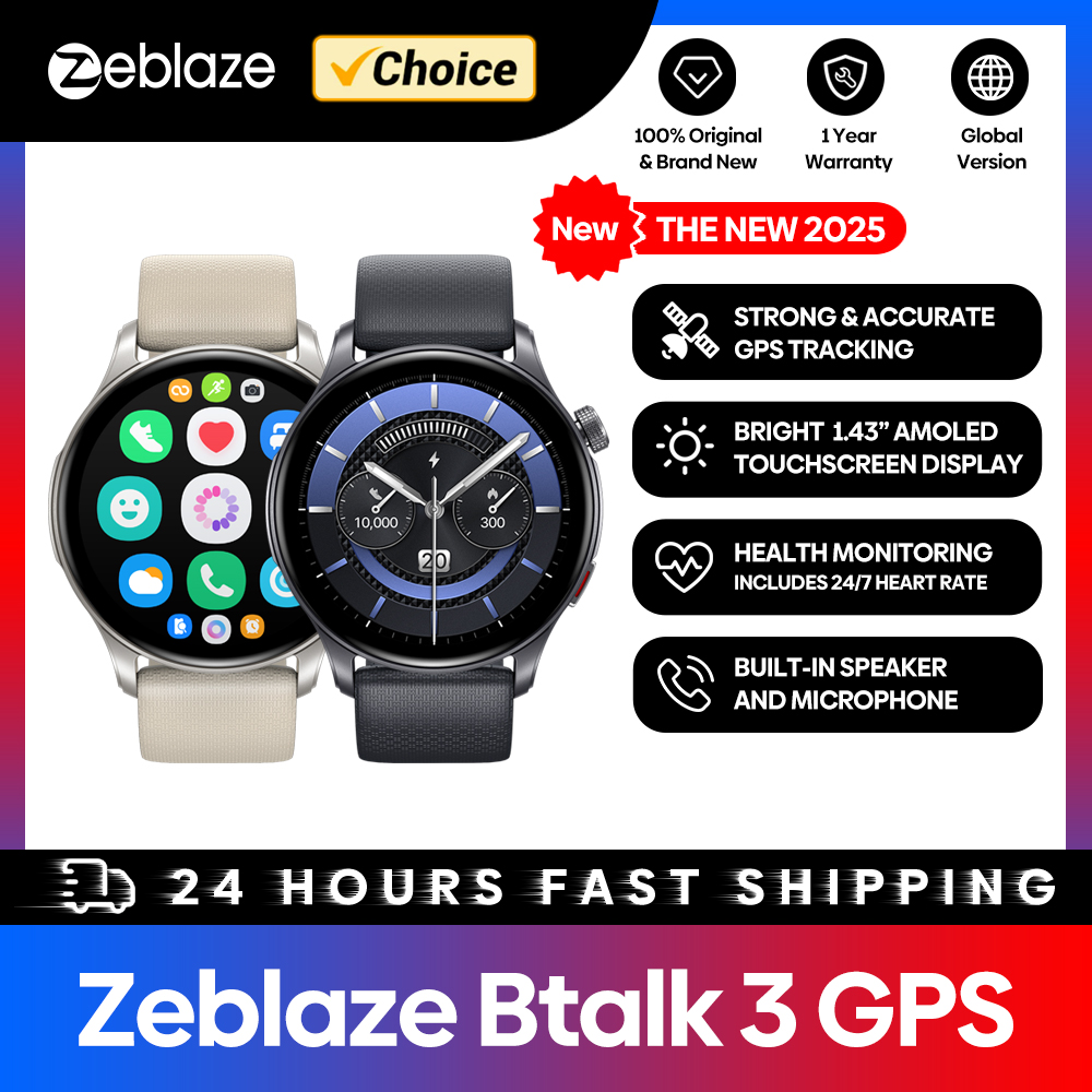 Smartwatch X - Zeblaze Banti3 Smartwatch avec GPS, écran