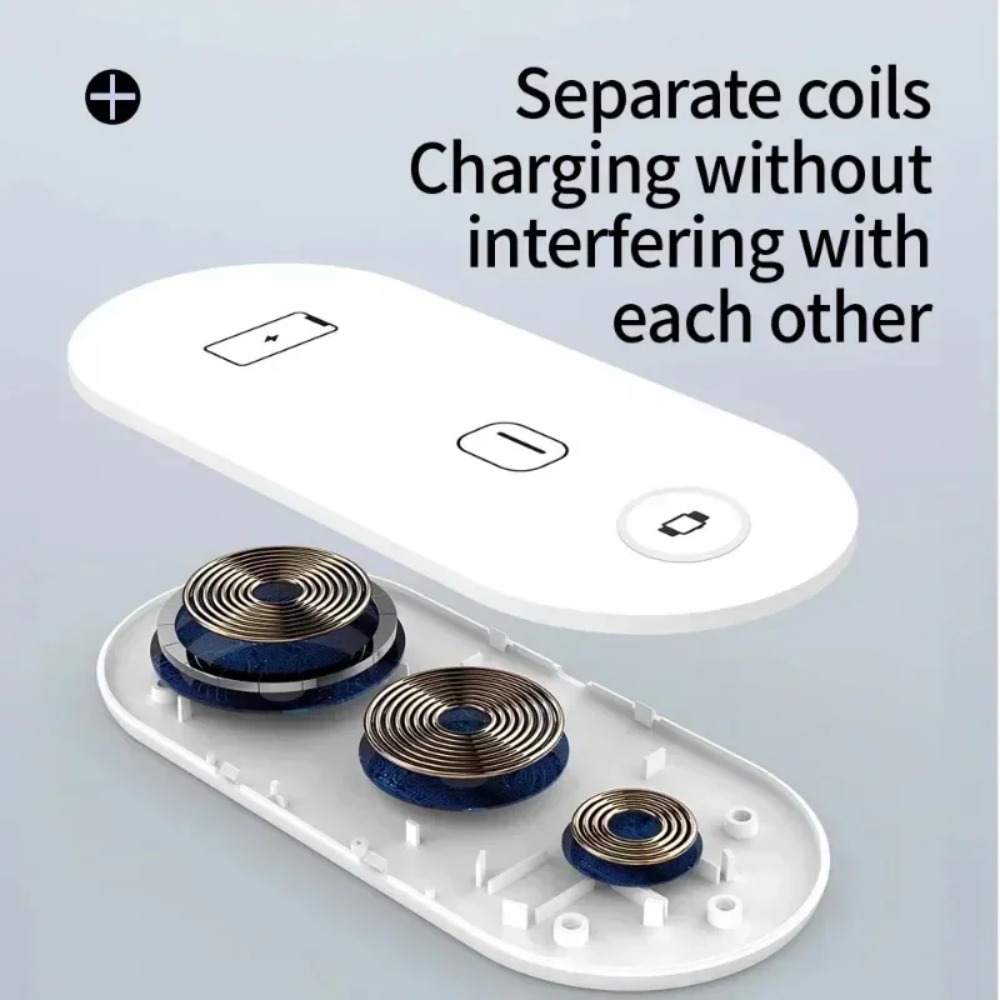 Smartwatch Ac - Station de charge sans fil 3-en-1,