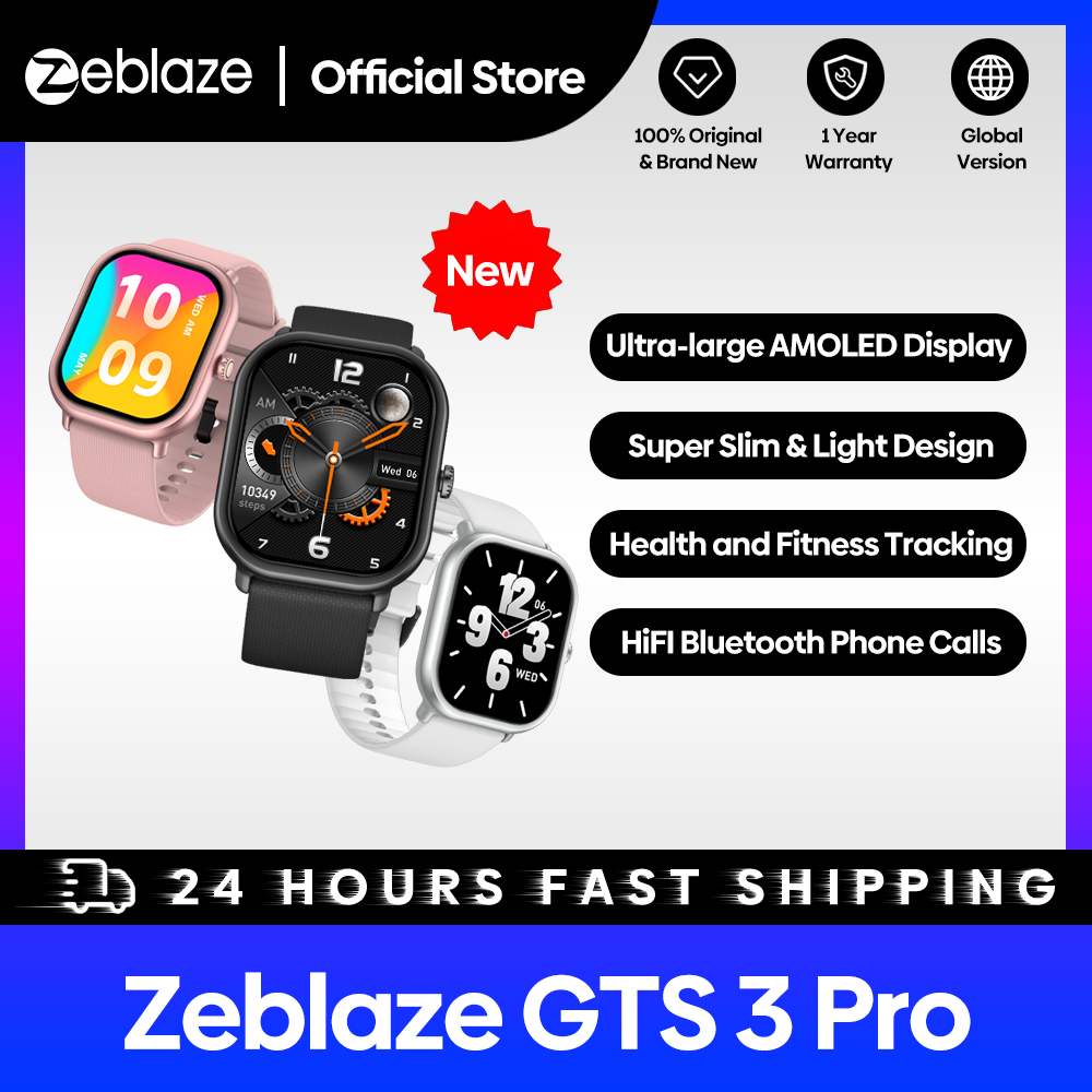 Smartwatch Face - Nouveau Zeblaze GTS 3 Pro appel