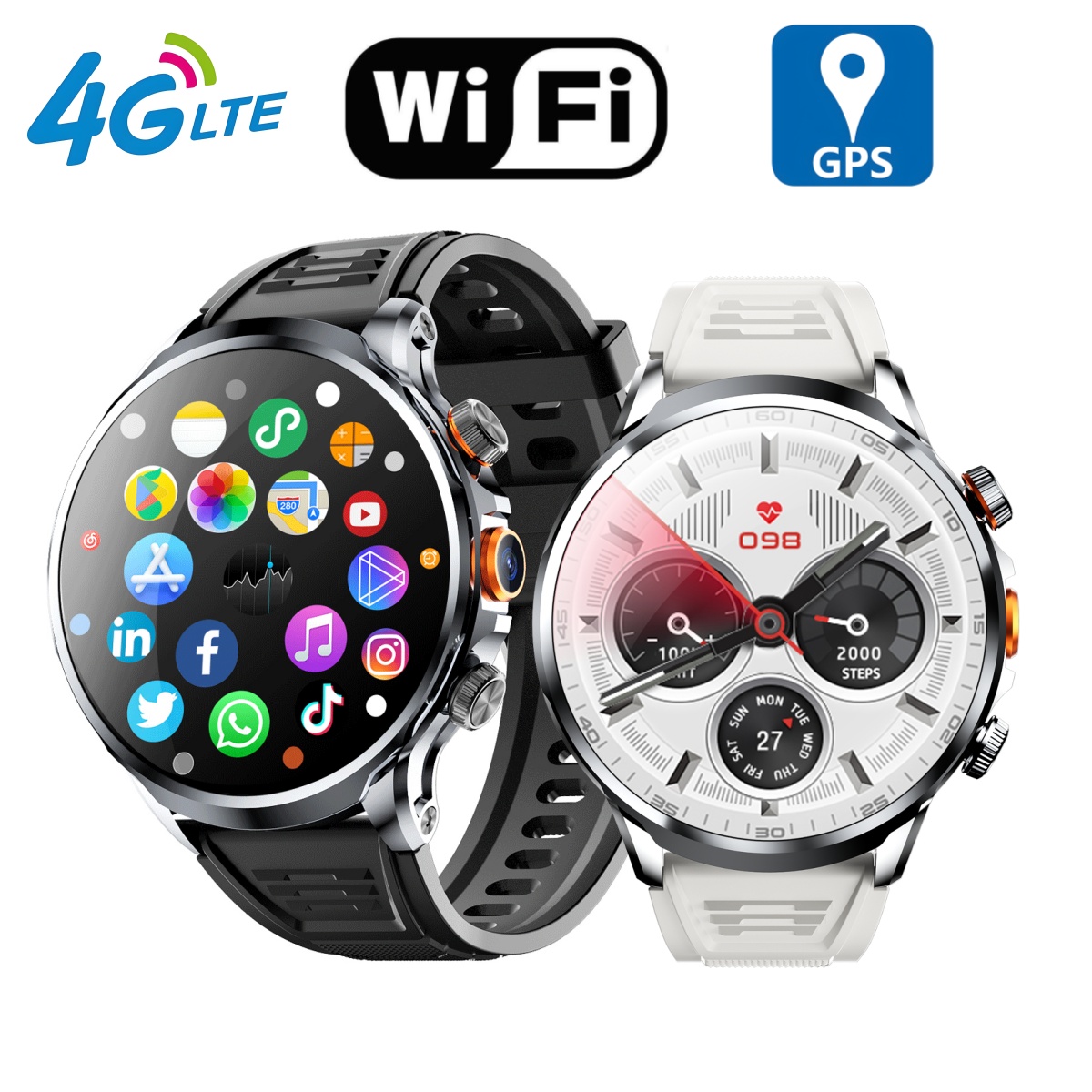 Smartwatch Store - Montre connectée Android 4G LTE H18