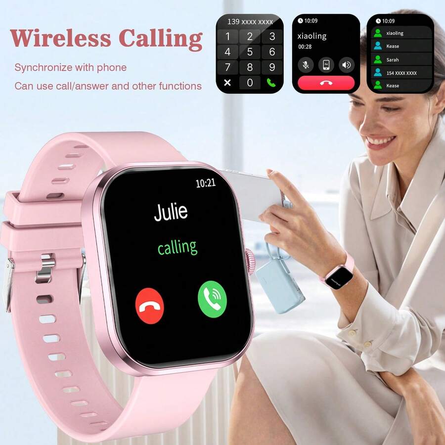 Smartwatch Touch - Montre connectée, appels sans fil, mode