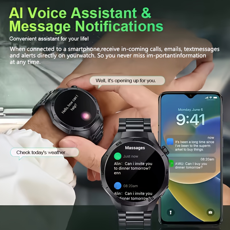 Montre connectée KESHUYOU tend - Smartwatch Face avis et prix
