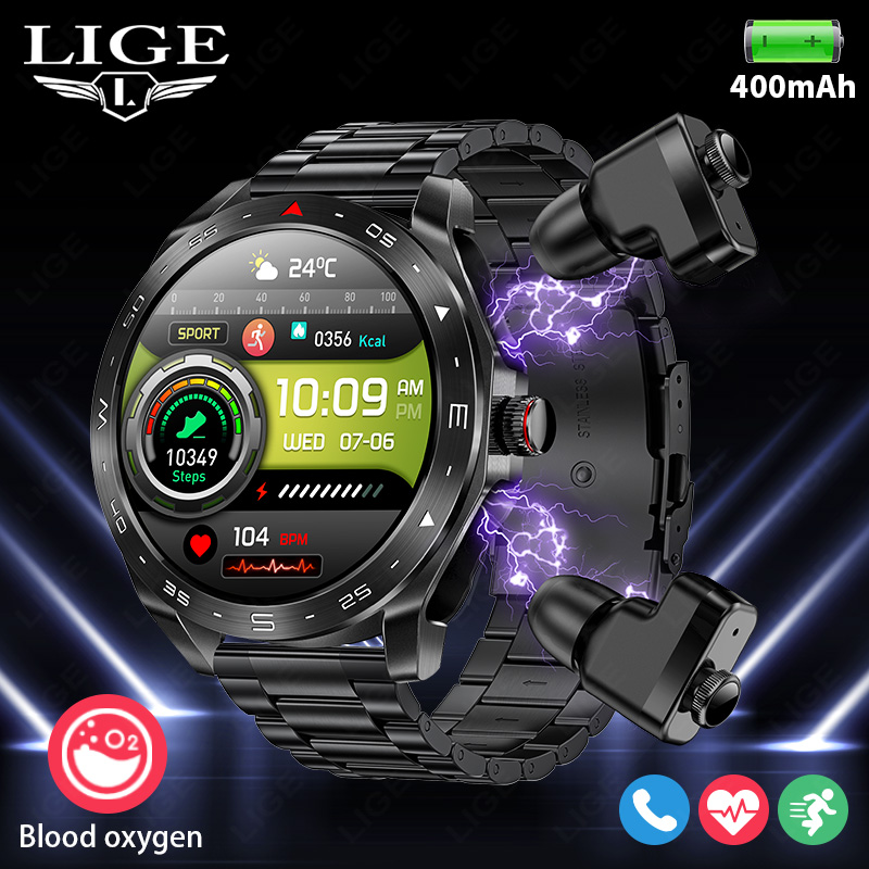 Montre connectée LIGE avec éco - Smartwatch Headset avis et prix
