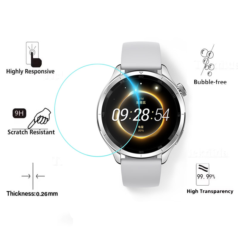 Verre trempé pour Xiaomi Mi Wa - Xiaomi Smartwatch S3 Accessories avis et prix