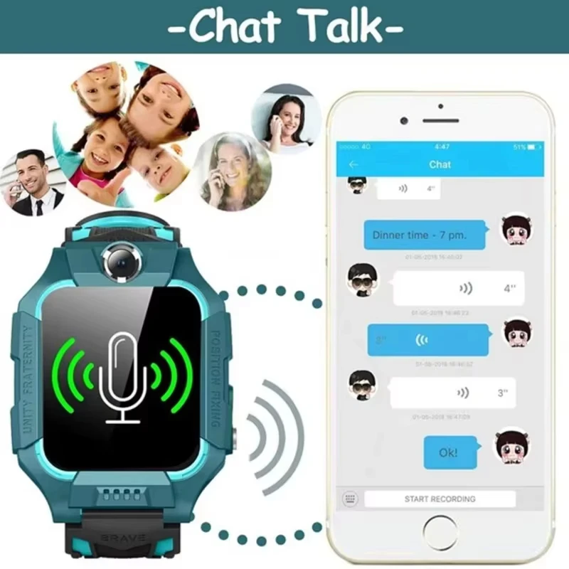 Montre connectée SOS pour enfa - Smartwatch Id avis et prix