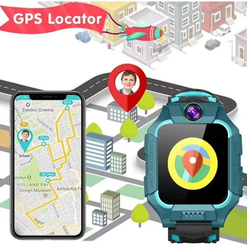 Montre connectée SOS pour enfa - Smartwatch Id avis et prix