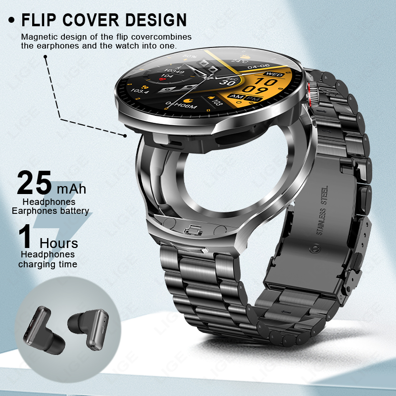 LIGE 2026 Nouvelle Montre Conn - Smartwatch Headset avis et prix