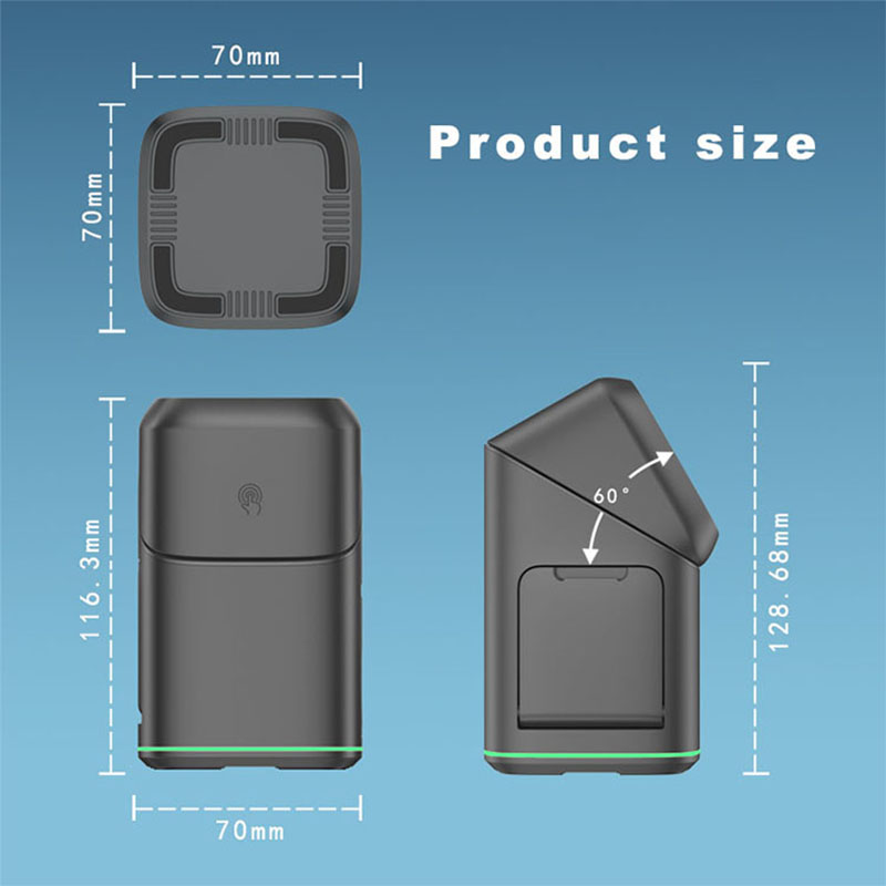 Praiser 25W Qi2 pliable tactil - Smartwatch Touch avis et prix
