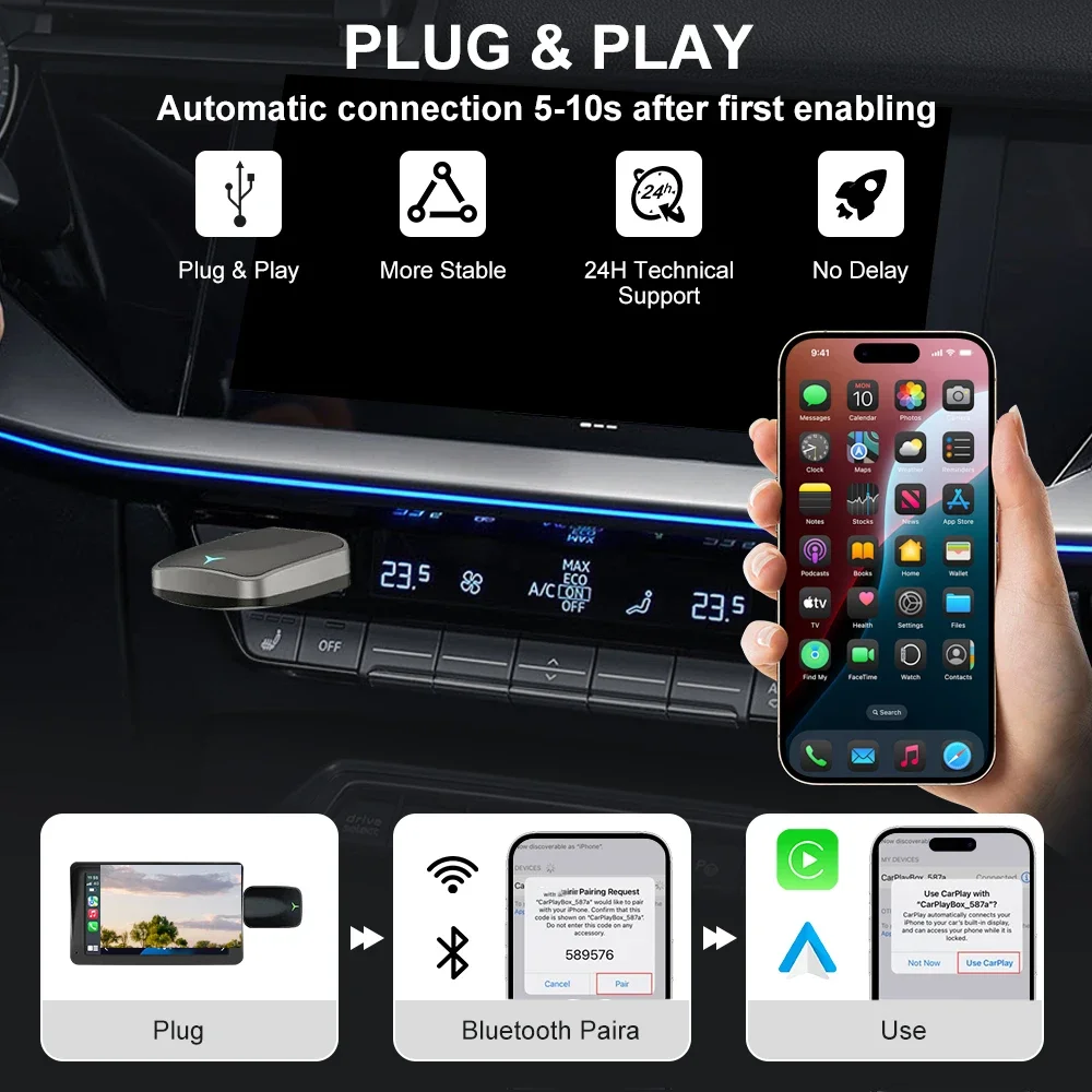 Adaptateur sans fil 2-en-1 PRE - Smartwatch Universal avis et prix