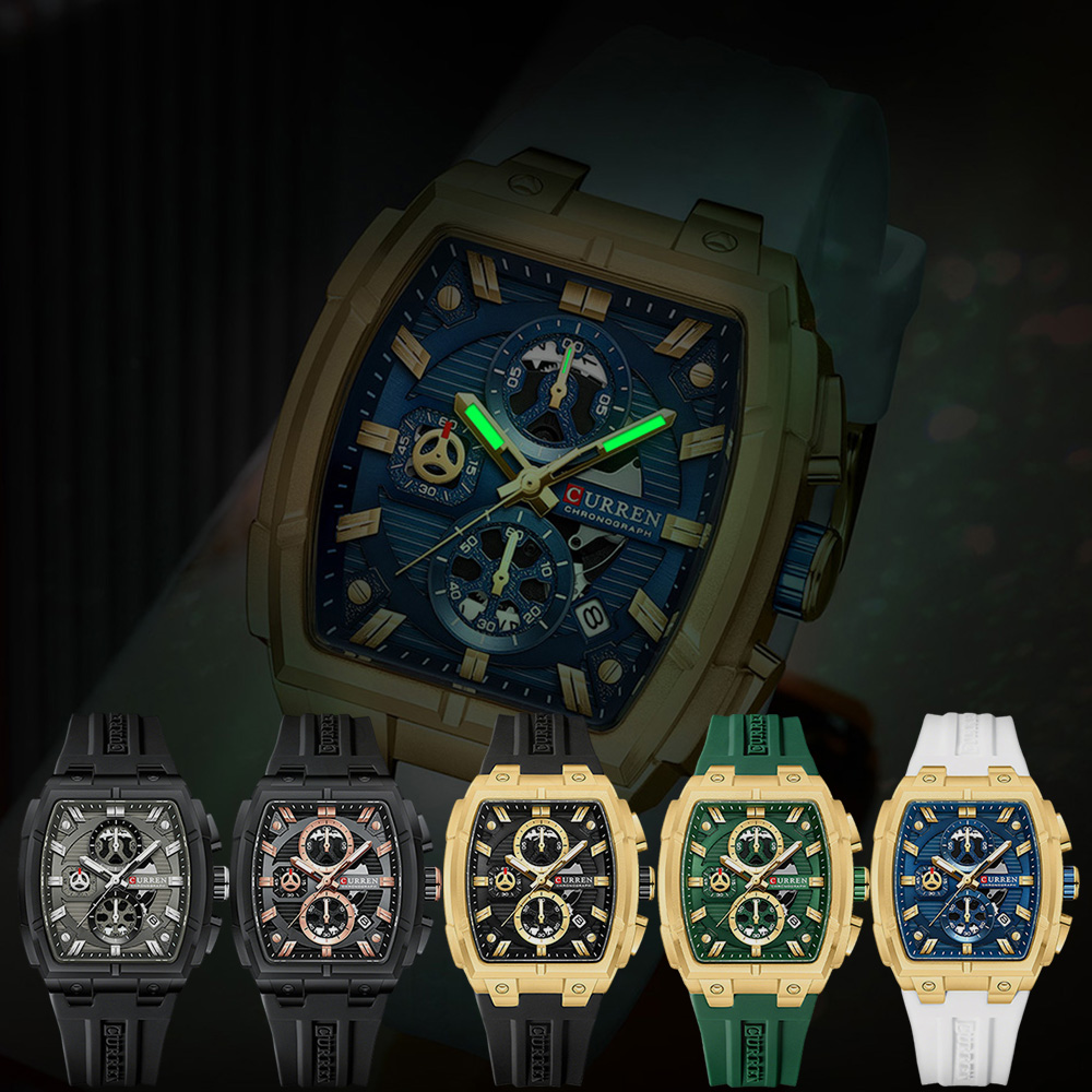 Montre vintage de luxe CURREN  - Accessories With Watch avis et prix