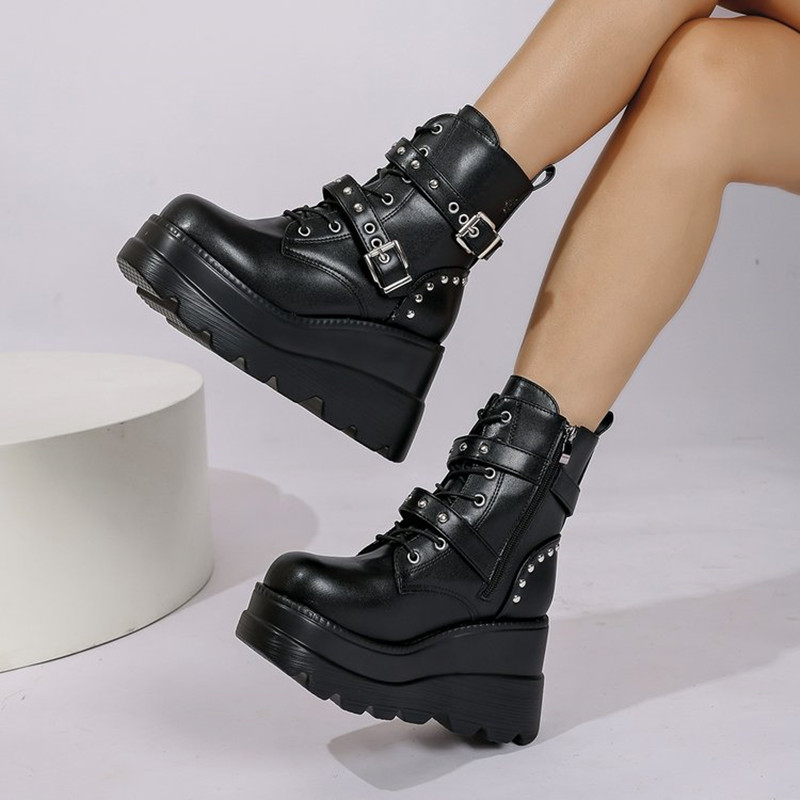 Bottines en cuir pour femme, n - Leather Classic Strap avis et prix