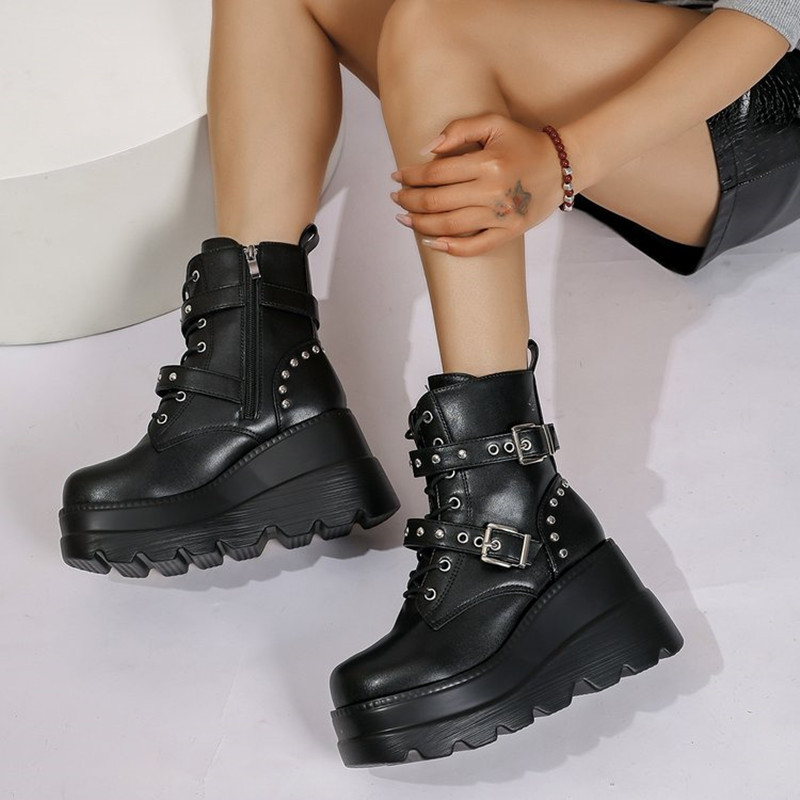 Bottines en cuir pour femme, n - Leather Classic Strap avis et prix