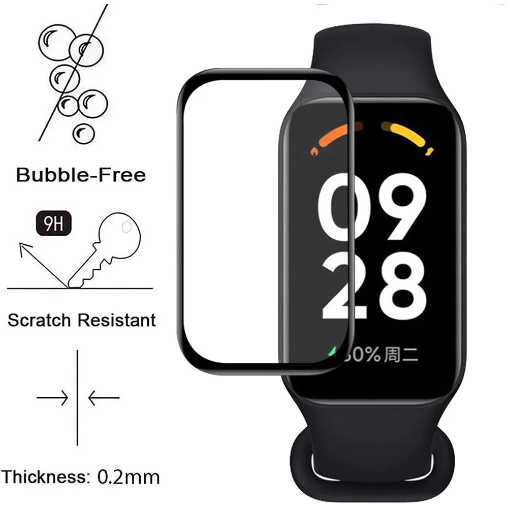 1-3 pièces Film Composite 3D p - Xiaomi Smartwatch Accessories avis et prix