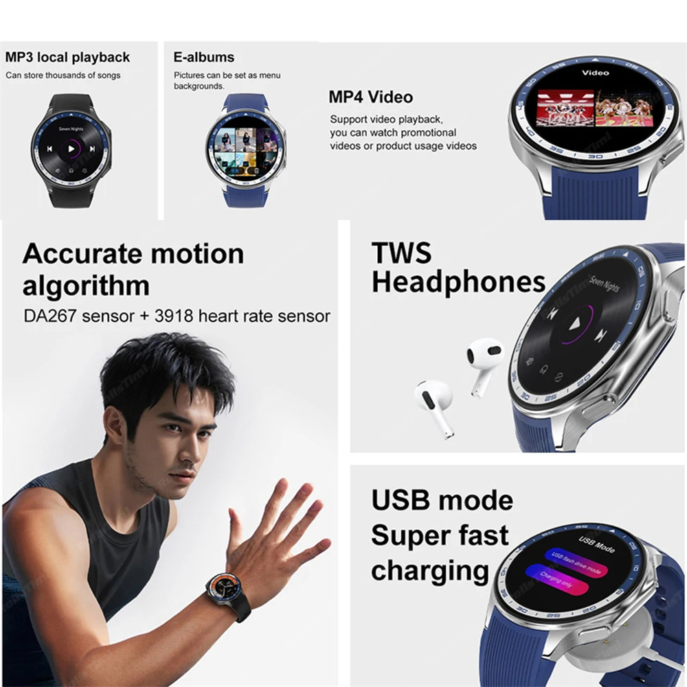 Montre connectée AMOLED pour h - Smartwatch X avis et prix