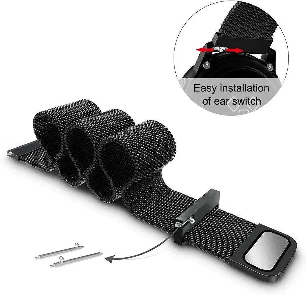 Bracelet à boucle milanaise de - Smartwatch Id avis et prix