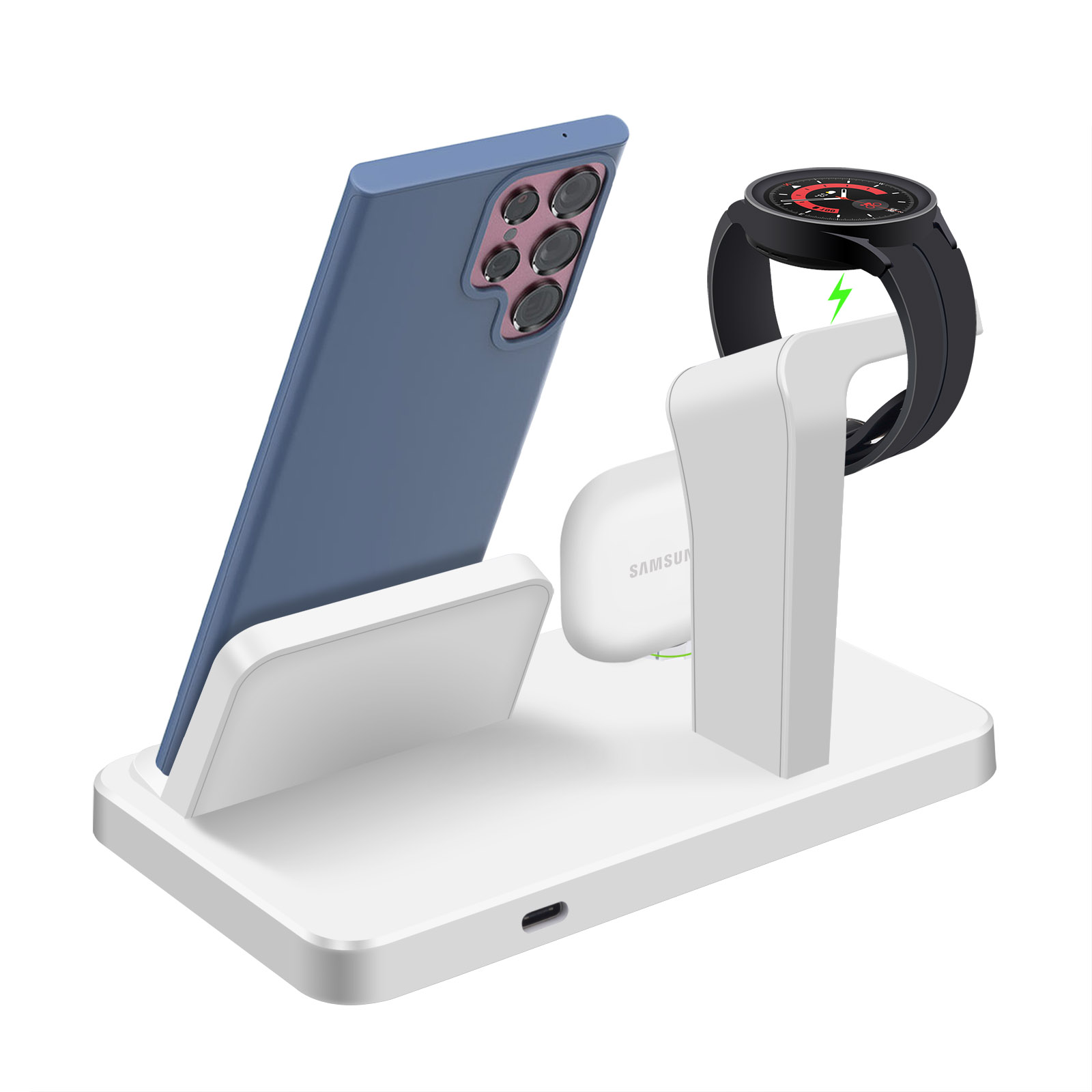 Station de charge rapide 3-en- - Smartwatch Ac avis et prix