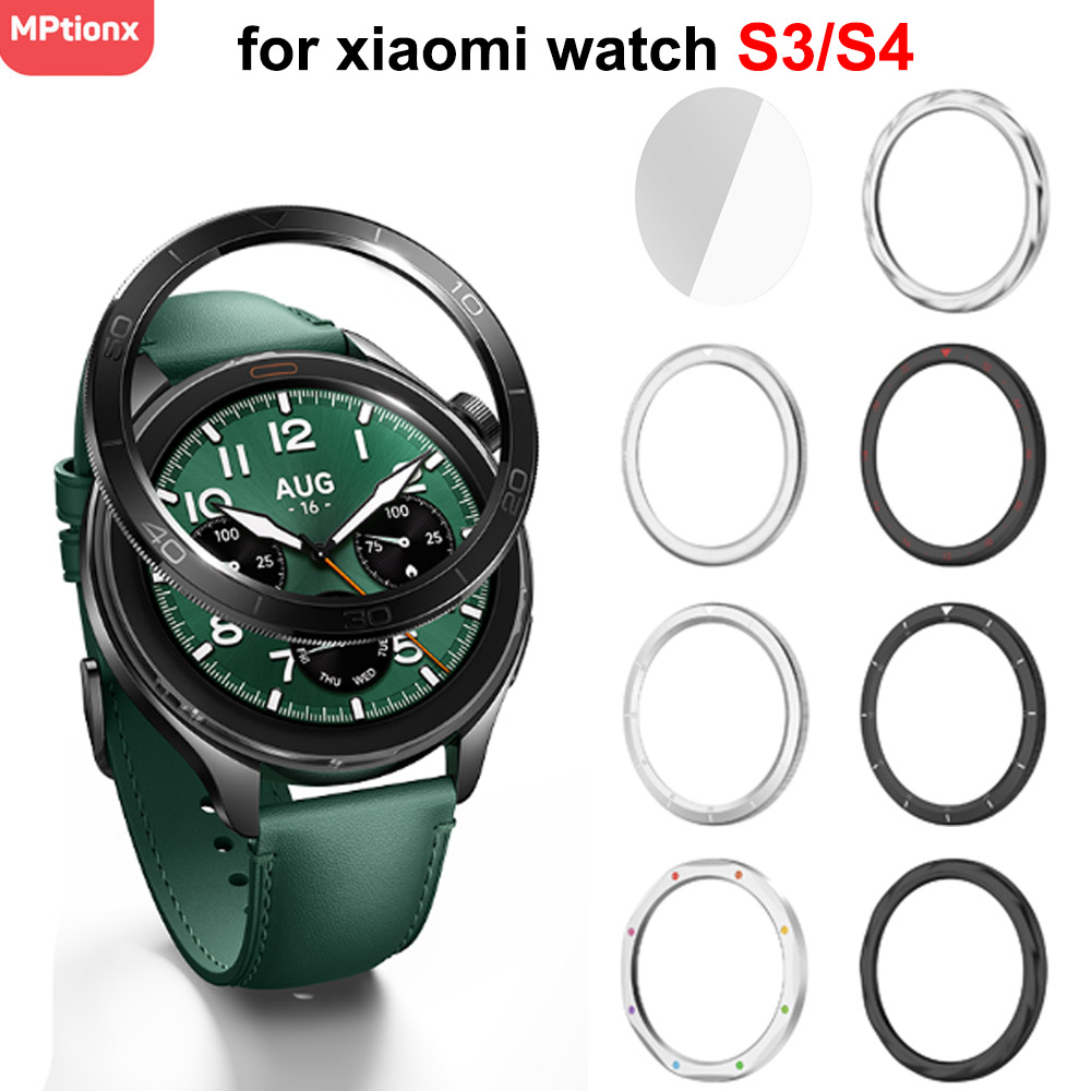 Anneau de lunette en métal pou - Xiaomi Smartwatch Accessories avis et prix