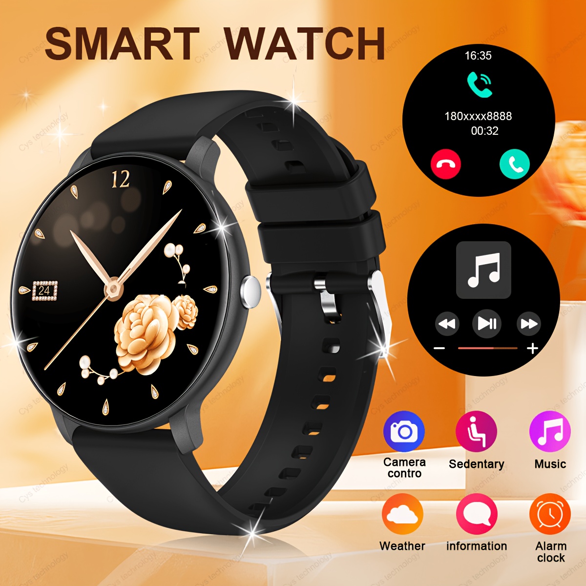 Nouvelle montre connectée avec - Smartwatch Touch avis et prix