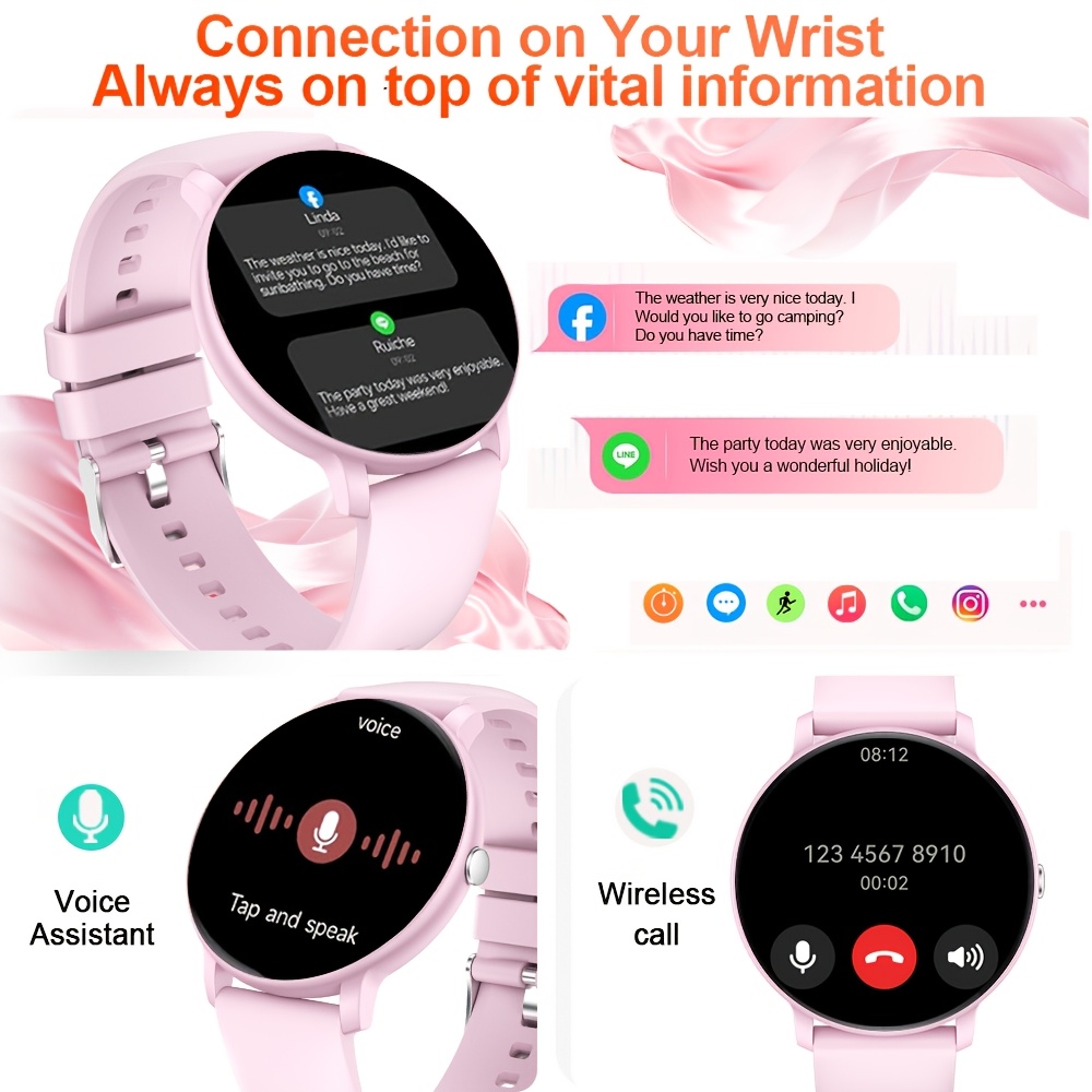 Nouvelle montre connectée avec - Smartwatch Touch avis et prix
