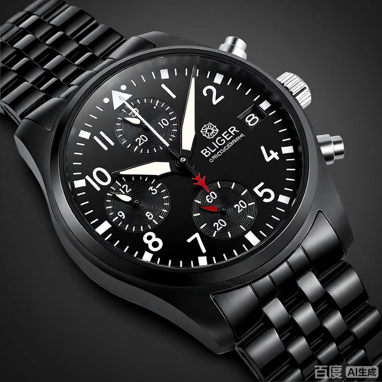 Montre chronographe à quartz B - Accessories With Watch avis et prix