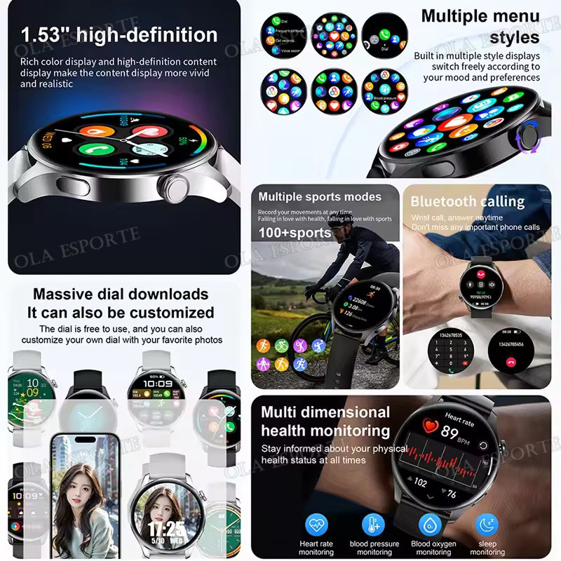 Nouvelle Montre Connectée pour - Smartwatch Face avis et prix