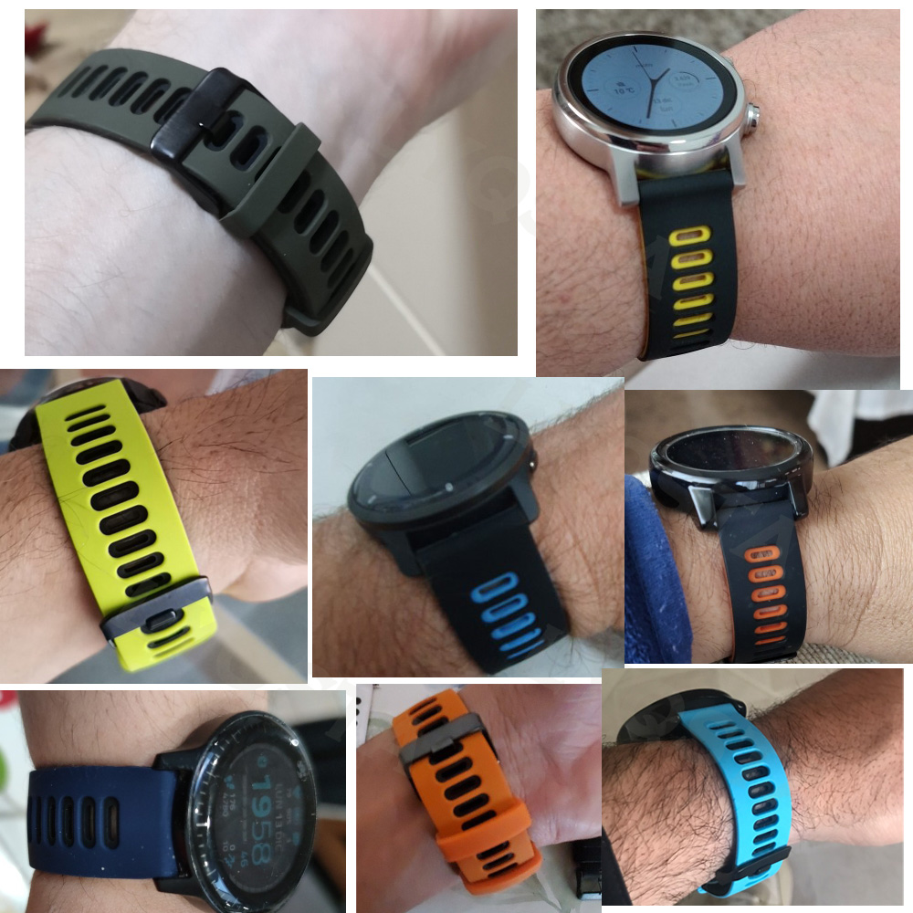 Bracelet de montre en Silicone - Xiaomi Smartwatch S3 Accessories avis et prix