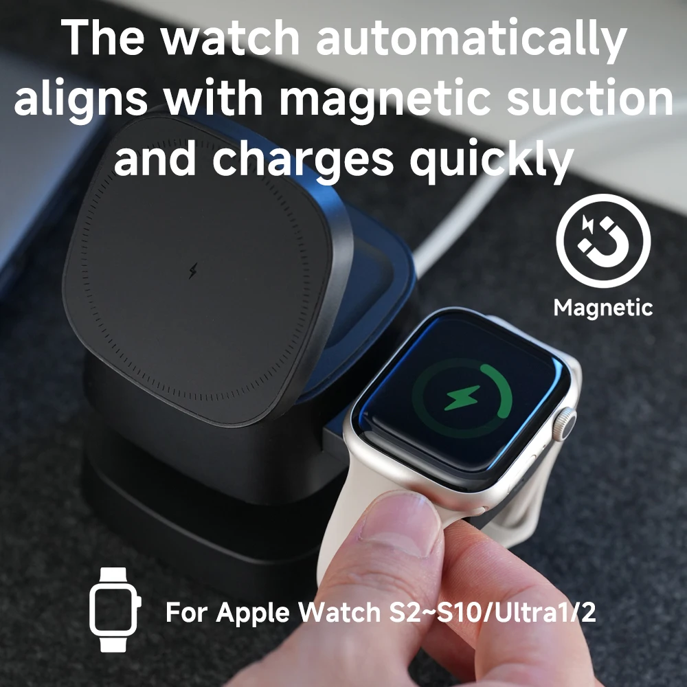 Chargeur sans fil magnétique 3 - Smartwatch Ac avis et prix