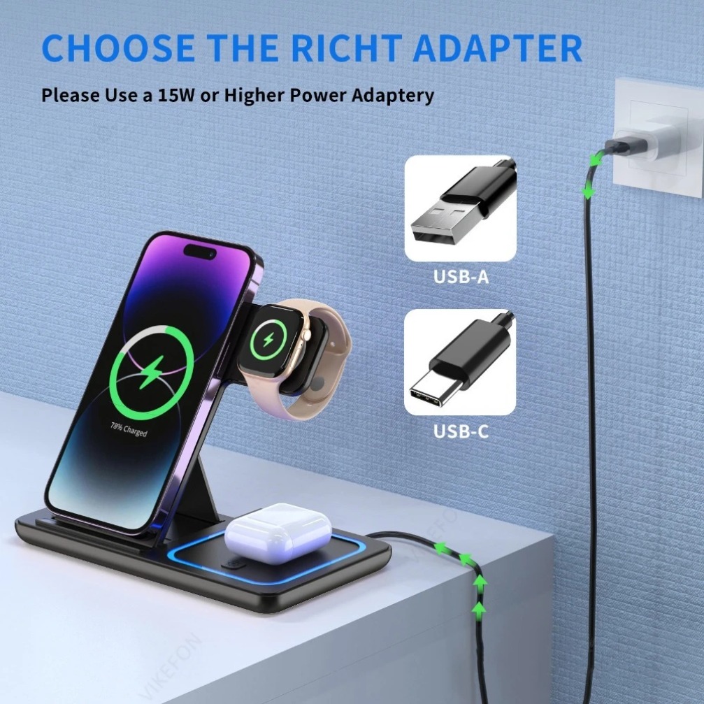 Station de charge sans fil pli - Smartwatch Ac avis et prix