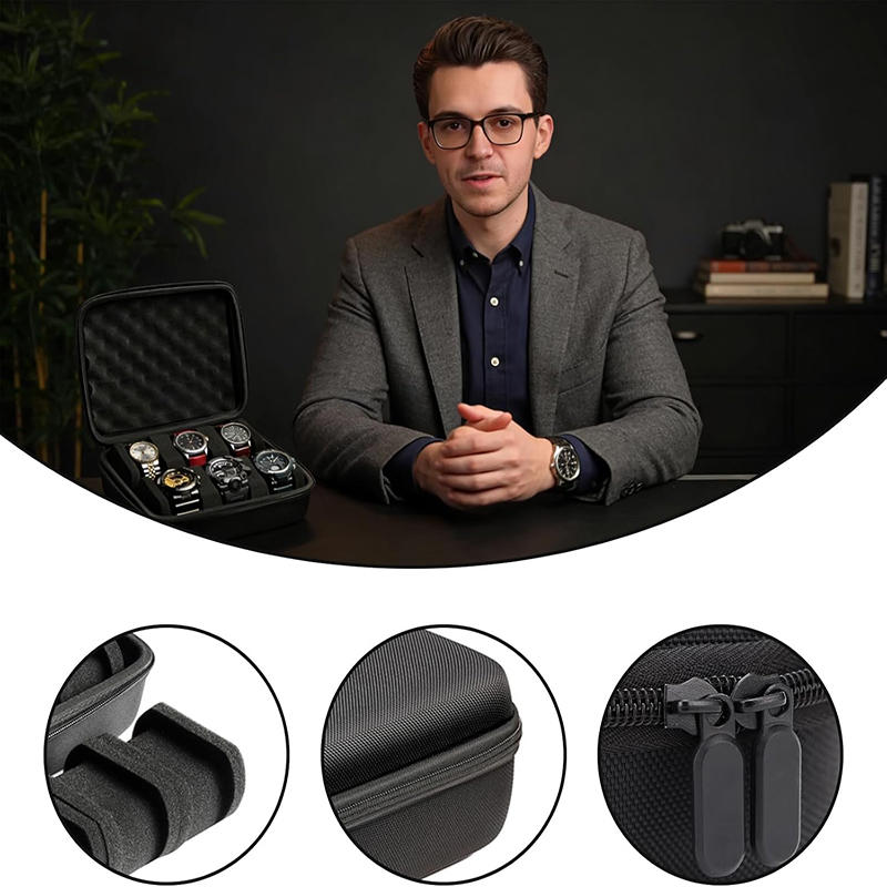 1 boîte à montres à 6 emplacem - Smartwatch Id avis et prix