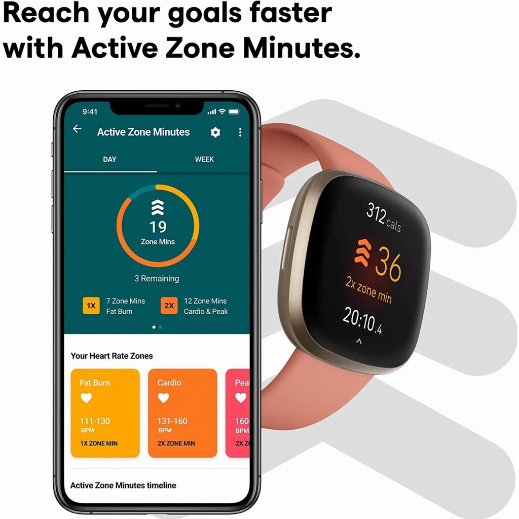 Montre connectée Fitbit Versa  - Smartwatch X avis et prix