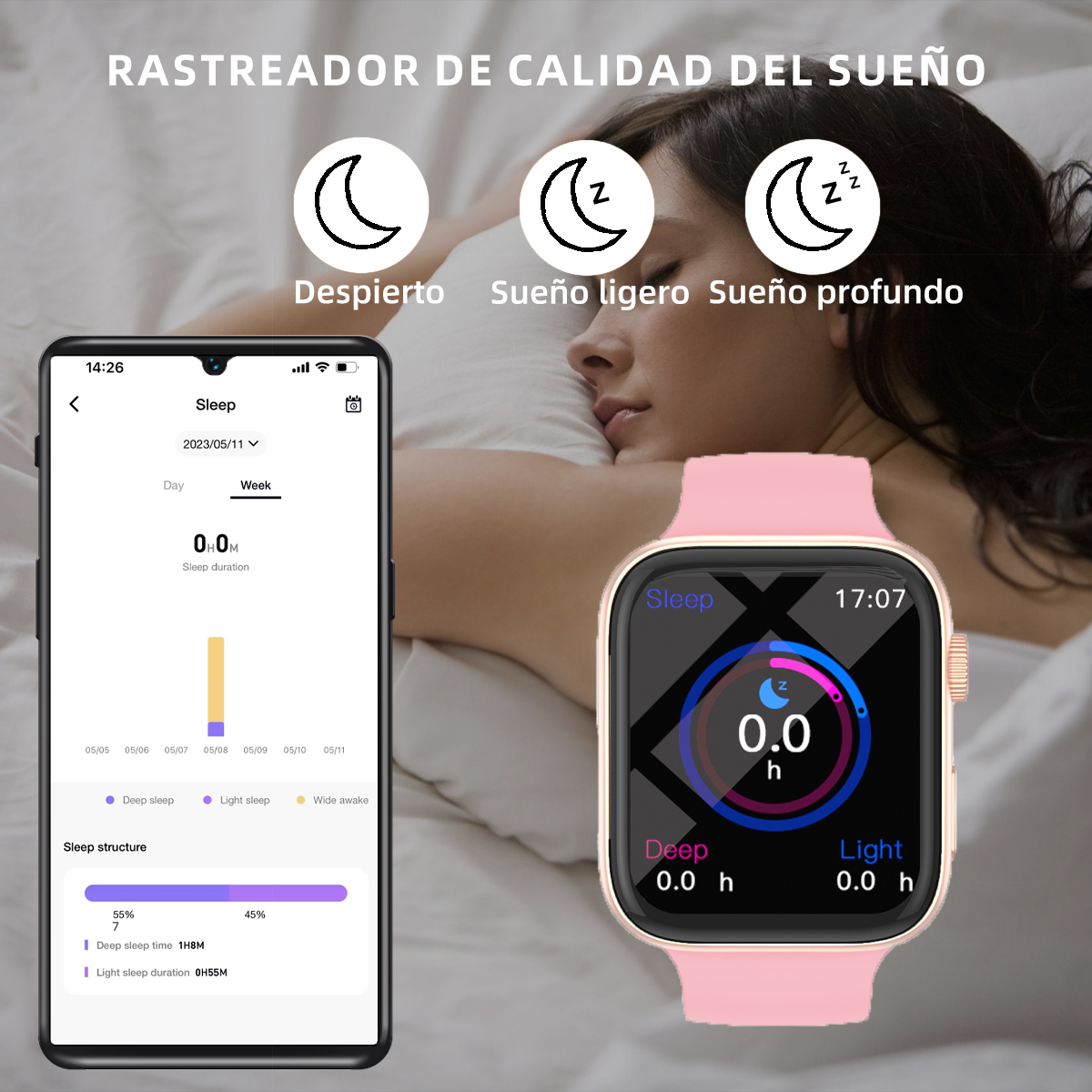 Montre intelligente de sport p - Smartwatch Face avis et prix