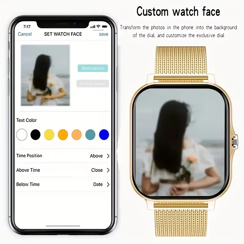 Montre connectée LAXASFIT 1,83 - Smartwatch Face avis et prix