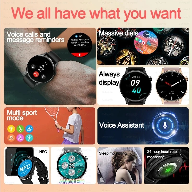 Montre connectée pour femmes,  - Smartwatch Face avis et prix